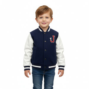 Janie and Jack Peanuts Letterman’s Jacket Size 3-4 Years